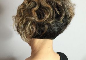 Curly A Line Bob Hairstyle 60 Most Delightful Short Wavy Hairstyles In 2018
