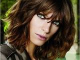 Curly Bob Haircuts with Bangs 20 Different Long Bob with Bangs