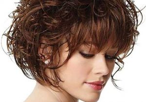 Curly Bob Haircuts with Bangs 35 Cute Hairstyles for Short Curly Hair Girls