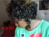 Curly Bob Hairstyles Youtube Flexi Rod Tutorial for Short Hair or Bob