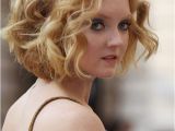 Curly Bob Wedding Hairstyles Lily Cole Romantic Short Wavy Curly Bob Hairstyle for