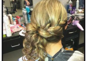 Curly Braided Hairstyles for Prom Curly Braided Hairstyles Elegant Updo Bride Prom Bridesmaid