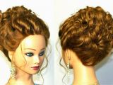 Curly Braided Hairstyles for Prom Wedding Hairstyles for Medium Long Hair Romantic Prom Hairstyles