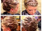 Curly Bun Prom Hairstyles Curly Bun Hairstyles Elegant Wedding Updo with Headband Style Braid