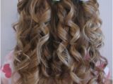 Curly Hairstyles Back View Cute Little Girl Curly Back View Hairstyles Prom Hairstyles