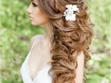 Curly Hairstyles Bridesmaids 20 Gorgeous Half Up Wedding Hairstyle Ideas 15