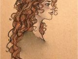 Curly Hairstyles Drawing Merida Brave Disney Disney Lv