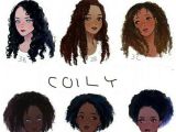 Curly Hairstyles Drawing She S A 3b and Her Hairs Brown