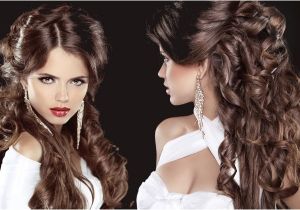 Curly Hairstyles for A Party Easy Curly Hairstyles for Summer Party