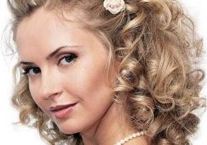 Curly Hairstyles for Medium Length Hair for Weddings Medium Length Wedding Hairstyles Wedding Hairstyle