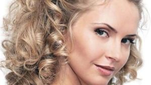 Curly Hairstyles for Medium Length Hair for Weddings Wedding Hairstyles Curly Hair Medium