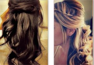 Curly Hairstyles for Prom Half Up Half Down Twist formal Half Up Half Down Hairstyles Fresh Prom Down Hairstyles for