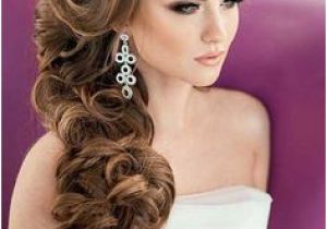 Curly Hairstyles Pinned to the Side 116 Best Side Swept Hairstyles Images