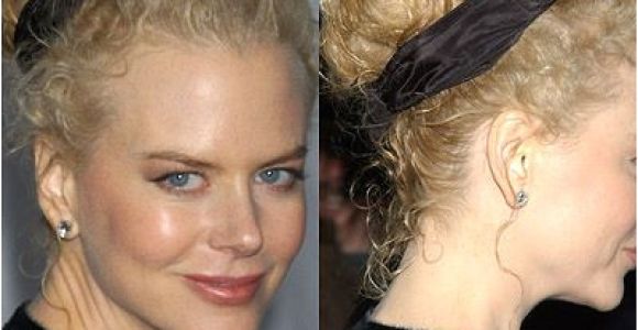 Curly Hairstyles Pulled Back Nicole Kidman Hair