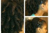 Curly Hairstyles Pulled Back Twist Out Pulled Back N to Loose Ponytail Natural Hair