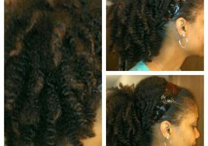 Curly Hairstyles Pulled Back Twist Out Pulled Back N to Loose Ponytail Natural Hair