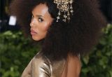 Curly Hairstyles Refinery29 Best Natural Relaxed Protective Styles at Met Gala