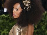 Curly Hairstyles Refinery29 Best Natural Relaxed Protective Styles at Met Gala