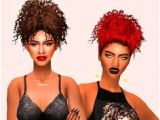 Curly Hairstyles Sims 4 146 Best Hairstyles Ts4cc Images