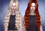 Curly Hairstyles Sims 4 Long Wavy Hair for La S Found In Tsr Category Sims 4 Female