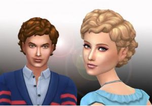 Curly Hairstyles Sims 4 Sims 4