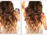 Curly Hairstyles Using A Wand â Big Fat Voluminous Curls Hairstyle How to soft Curl