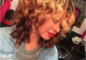 Curly Hairstyles Using A Wand Beautiful Golden Wand Curls Via Celebutonhair Black Hair