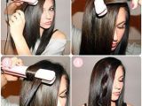 Curly Hairstyles Using Straightener Curl Hair with Flat Iron Curling with Straightener Hacks How to