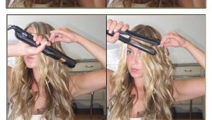 Curly Hairstyles with Flat Iron How to Make Little Fishtails for Your Hair