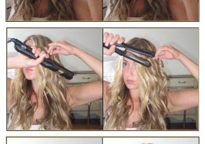 Curly Hairstyles with Flat Iron How to Make Little Fishtails for Your Hair