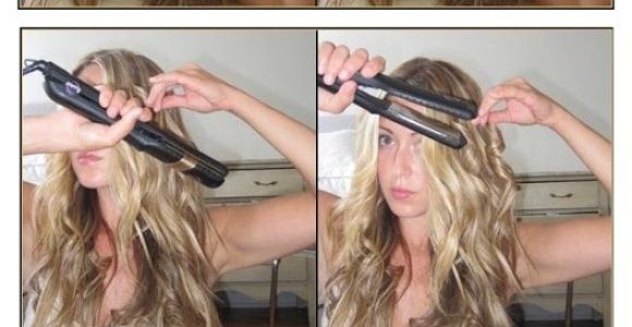 Curly Hairstyles with Flat Iron How to Make Little Fishtails for Your Hair