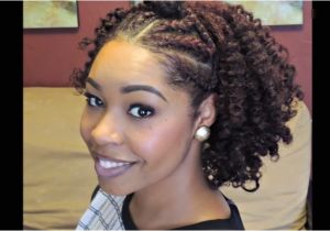 Curly Hairstyles with Twist Best Twist and Curl Natural Hairstyle for Beginners