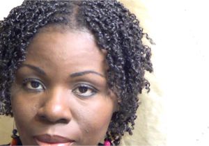 Curly Hairstyles with Twist Video Curly Mini Twists with A "twist" Coilybella