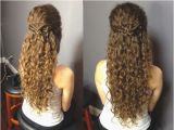 Curly Half Updo Hairstyles for Prom 14 Luxury Hairstyles with Your Hair Down