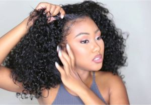 Curly Half Wig Hairstyles 5 Ways to Style A Curly Half Wig Ft Outre Quick Weave