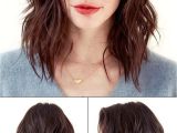 Curly Lob Hairstyle Long Wavy Bob Hairstyles