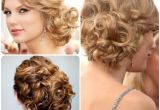 Curly Loose Bun Hairstyles Best Updo Hairstyles Modish Messy for Short Hairs