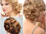 Curly Loose Bun Hairstyles Best Updo Hairstyles Modish Messy for Short Hairs