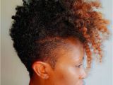 Curly Mohawk Hairstyles 40 Cute Tapered Natural Hairstyles for Afro Hair