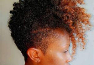 Curly Mohawk Hairstyles 40 Cute Tapered Natural Hairstyles for Afro Hair