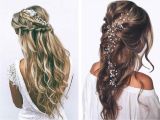 Curly Prom Hairstyles for Long Hair to the Side Pretty Curly Prom Hairstyles Tumblr Princessy Half Updo