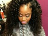 Curly Sew In Weave Hairstyles Pictures Curly Side Part Sew In Hair Work 2