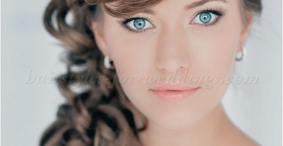 Curly Side Hairstyles for Wedding Wedding Side Hairstyles for Long Hair