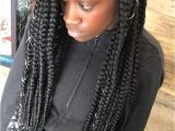 Curly Single Braids Hairstyles Jumbo Box Braids Braidsasyoulikeit