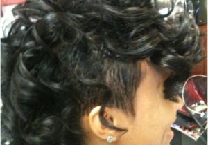 Curly Weave Mohawk Hairstyles Curly Mohawk Hairstyles