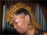 Curly Weave Mohawk Hairstyles Raymona Hairstyles Weave Curly Mohawk Side