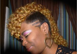 Curly Weave Mohawk Hairstyles Raymona Hairstyles Weave Curly Mohawk Side