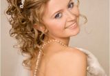 Curly Wedding Updo Hairstyles Medium Hairstyles for Curly Hair