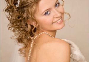 Curly Wedding Updo Hairstyles Medium Hairstyles for Curly Hair