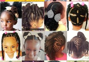 Cute 2 Braid Hairstyles 20 Cute Natural Hairstyles for Little Girls